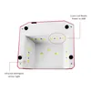 New 36W quick-drying diamond UV phototherapy lamp nail lamp hand and foot nail curing lamp solar lamp Christmas gift 5