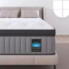 King Mattress, Extra Lumbar & Hip Support, Pain Relieving Soft Bed Motion-Isolation, Fiberglass Free, 12 Inch Plush Mattress 1