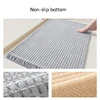 Water Absorption Bathroom Carpet Non-slip Home Bath Mat Tassel Soft Modern Floor Area Rug Home Door Mat Entrance Rug 2