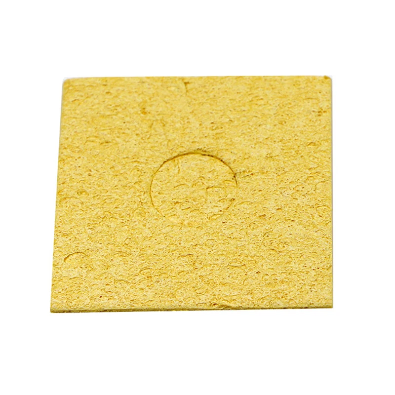 Environmental Protection And High Temperature Resistant Clean Sponge Iron Tip Soldering Tin Removal Cotton 6*6CM Foam Cotton