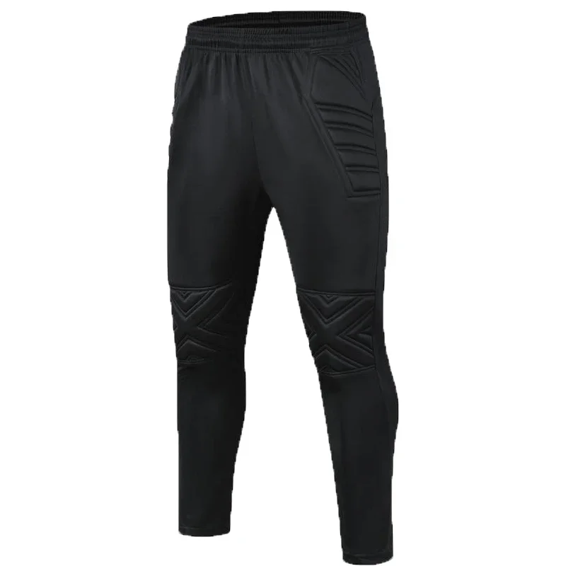 Men Kid Soccer Shirt Goalkeeper Uniform Long Sleeve Football Training Goalkeeper Top Soccer Jersey Pant and Shorts Sets
