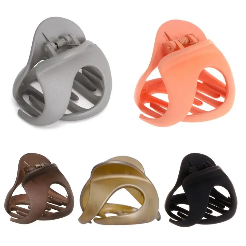 

Hair Claw Clips Solid Color Acrylic Hair Clip Delicate Jaw Clips Non Slip Small Hair Claws Strong Hold Hair Accessories