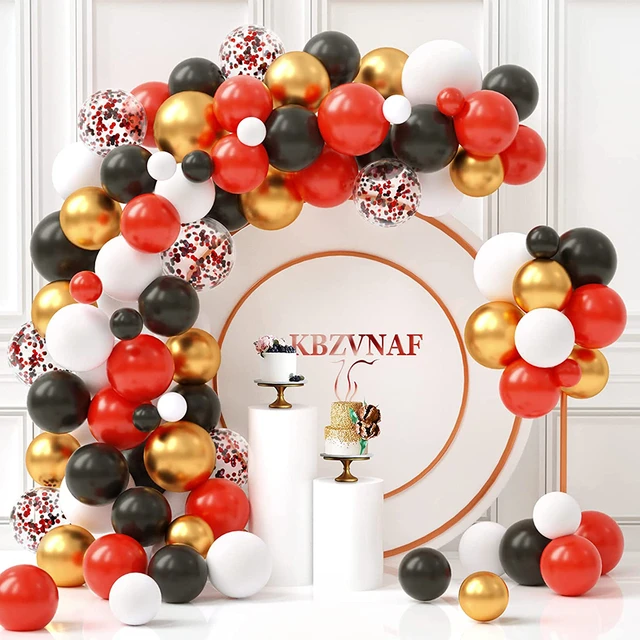 Great Gatsby Party Decorations Party Like Gatsby Balloons Black Gold  Balloon Garland Arch Kit Roaring 20s Party Decorations - Ballons &  Accessories - AliExpress