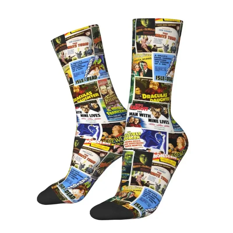 

Забавные Мужские Винтажные носки с принтом из фильма «ужасы»