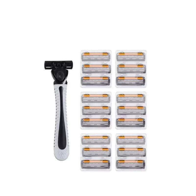 새로운 디자인의 면도기, 남성용 면도기, 3중날 면도기, 재사용 가능한 면도기, 수입 면도날, 멀티툴 헤드 교체 가능