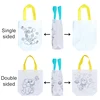 DIY Colored Graffiti Bags Crayons Painting Handbag Non-woven Children Drawing Toys Color Cognition Painting Material TMZ 4