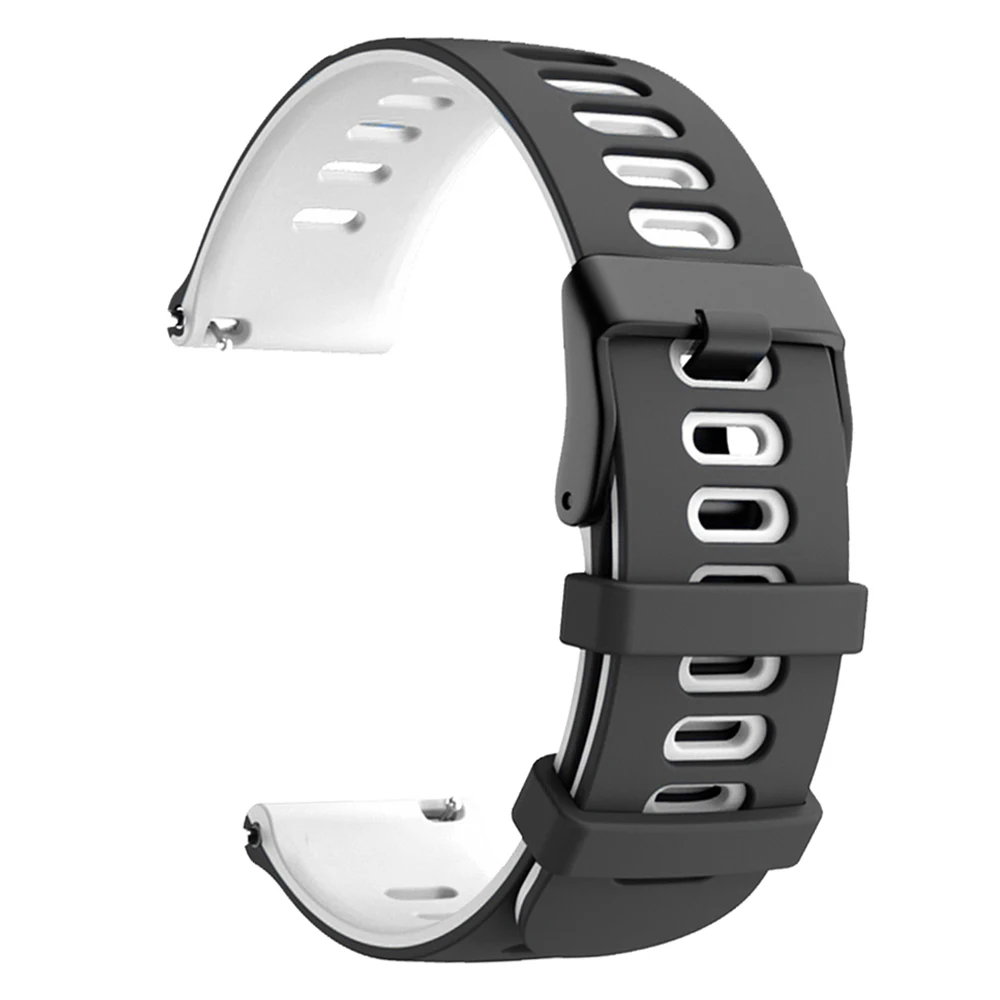Silicone Sports Strap - 20mm/22mm, Ocean Race Design