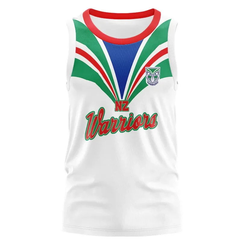 

2024 NEW ZEALAND WARRIORS MENS HERITAGE RUGBY SINGLET JERSEY size S--5XL ( Print name and number )