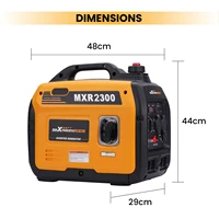 Générateur portable MAXPEEDINGRODS 2300 W pour appareils sensibles avec compteur numérique 2