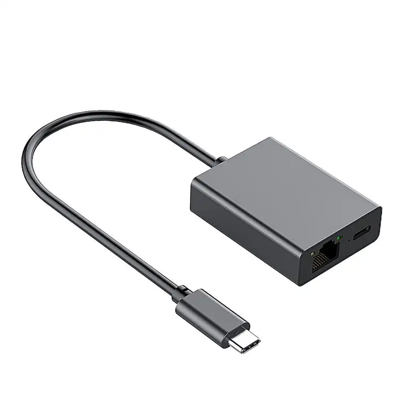 Ethernet Network Adapter 1000Mbps Ethernet Adapter Fast Network Fast Streaming Internet Wire Cables Phone Supplies For PC Home