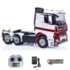 1/14 6x4 RTR RC Tractor Truck 3363 Remote Control Car DIY  Painted Assembled Vehicle Model Sound Lights for Boys Toys THZH1644 1