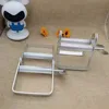 Frosted Rolling Toothpaste Squeezer Tightener Squeezing Tool Tube Wringer Aluminum Silver Tooth Paste Dispenser Lazy 4