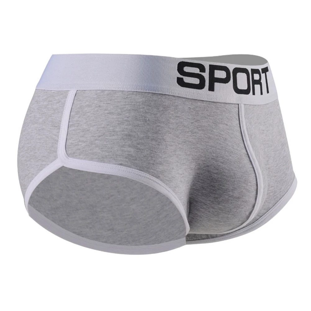 

Men Sexy Underwear Soft Cotton Boxers Shorts Briefs Trunks Low Waist Panties Fitness Sports Causal Comfortable Hombre Knickers