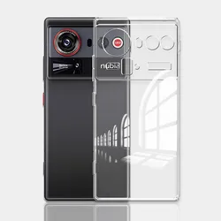 Transparent Silicone Soft TPU Shockproof Bumper Back Cover Case for ZTE nubia Z80 Ultra (Clear)