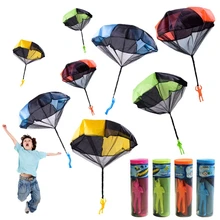 

Hand Throw Soldier Parachute Toys Indoor Outdoor Games for Kids Mini Soldier Parachute Fun Sports Educational Toy Gifts Boy