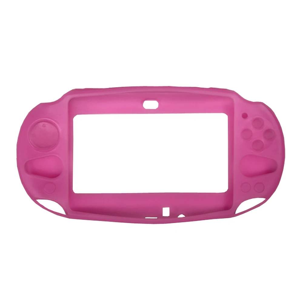 OSTENT Protective Soft Silicone Cover Pouch Skin Case for Sony PS Vita PSV PCH-2000 Console Anti-scratch Protection Shell