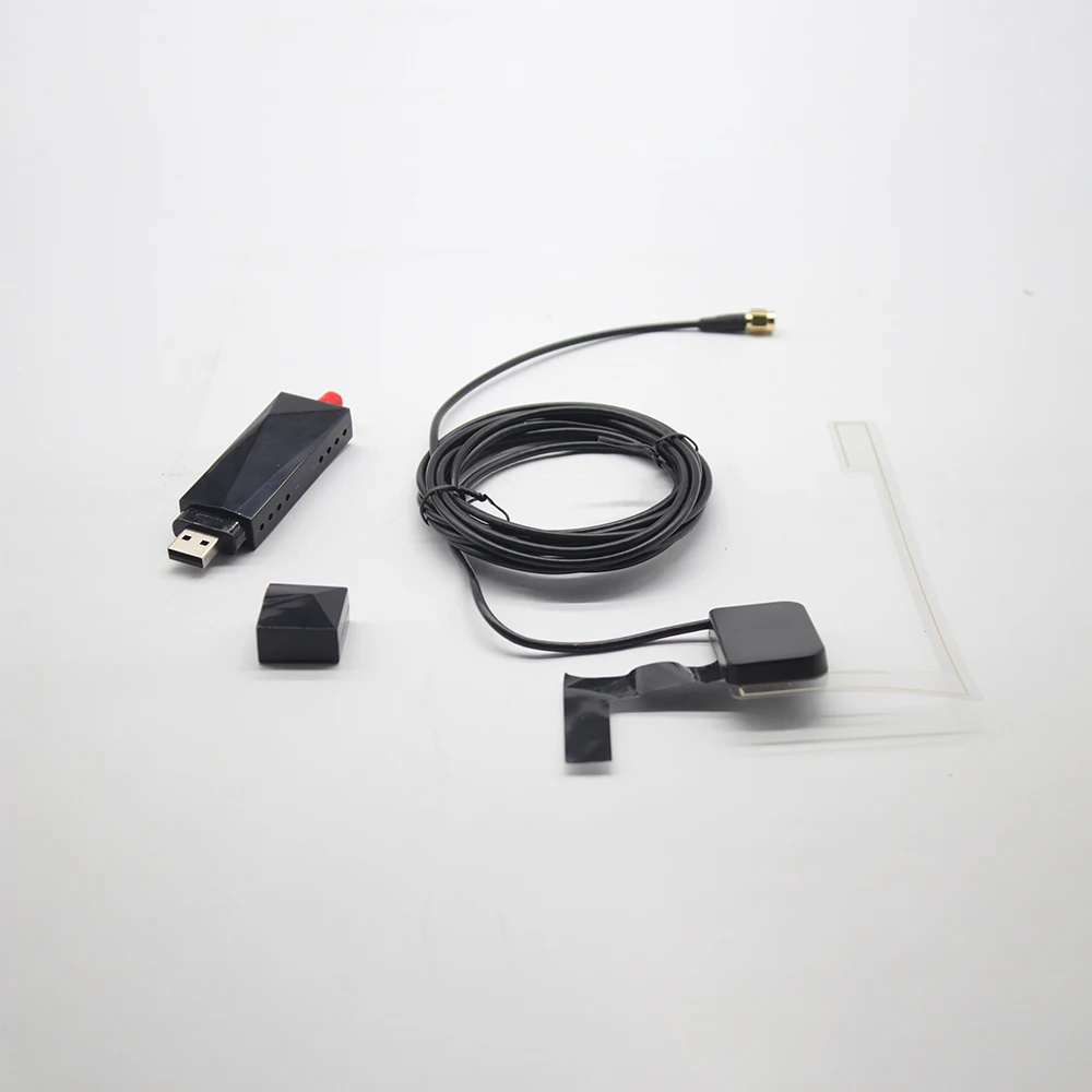 안드로이드 자동차 라디오 스테레오 플레이어 GPS 신호 수신기용 USB 어댑터가 있는 Nunoo DAB+ 안테나