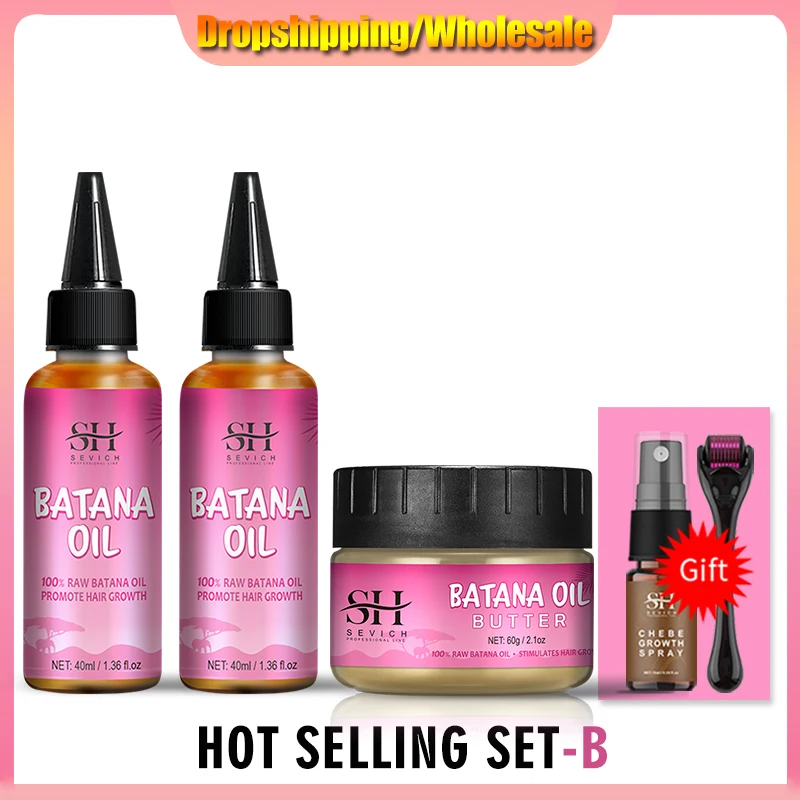 Aceite de crecimiento Batana 100 % natural y puro para el cabello, mascarilla capilar para la alopecia, tratamiento anticaída y anticaída.