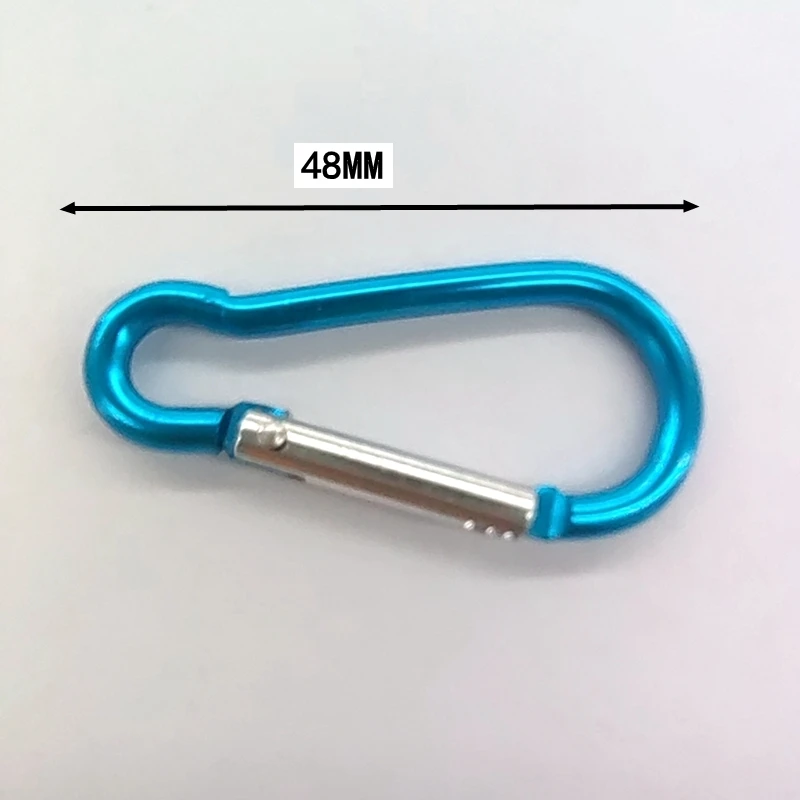 Tactical D Keychain Carabiner Hook Buckle Clip