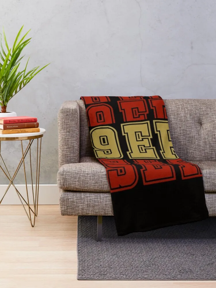 49 ers - 49ers logo - 49ers gifts - gift idea 49ers Throw Blanket knitted double blanket for summer sofas 2