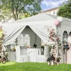 Party Tent 10'x30' Outdoor Wedding Canopy Tents with Removable Sidewalls Heavy Duty Event Booths Waterproof Gazebo Shelter 5
