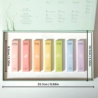 Coffret Cadeau de Parfums Miniatures Niche Frais et Fruité 7*5ml Longue Durée Pêche Coco Originales Haute Qualité pour Femme 6