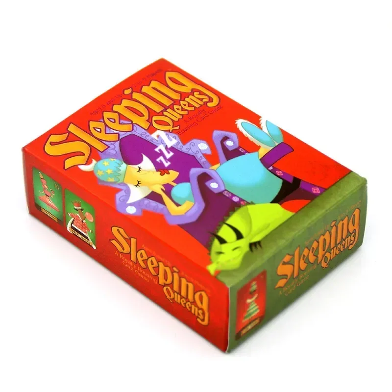 Card Full English Sleeping Queens Board Game 2-5 People Family Gift Wake Up Queen Strategy Game Fun Childrens Toys