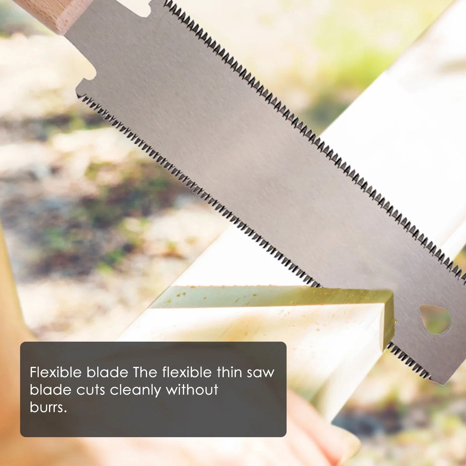 

Пила с двойной кромкой, гибкое лезвие из быстрорежущей стали, маленькая ручная пила для плоских режущих инструментов