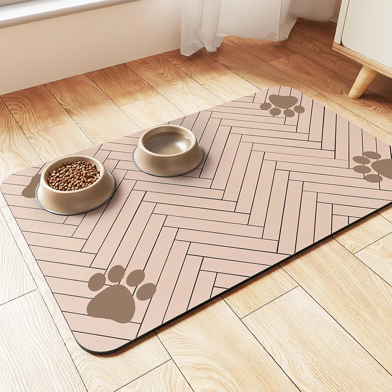 Pet Placemat - Quick-Dry, Waterproof Feeding & Drinking Mat