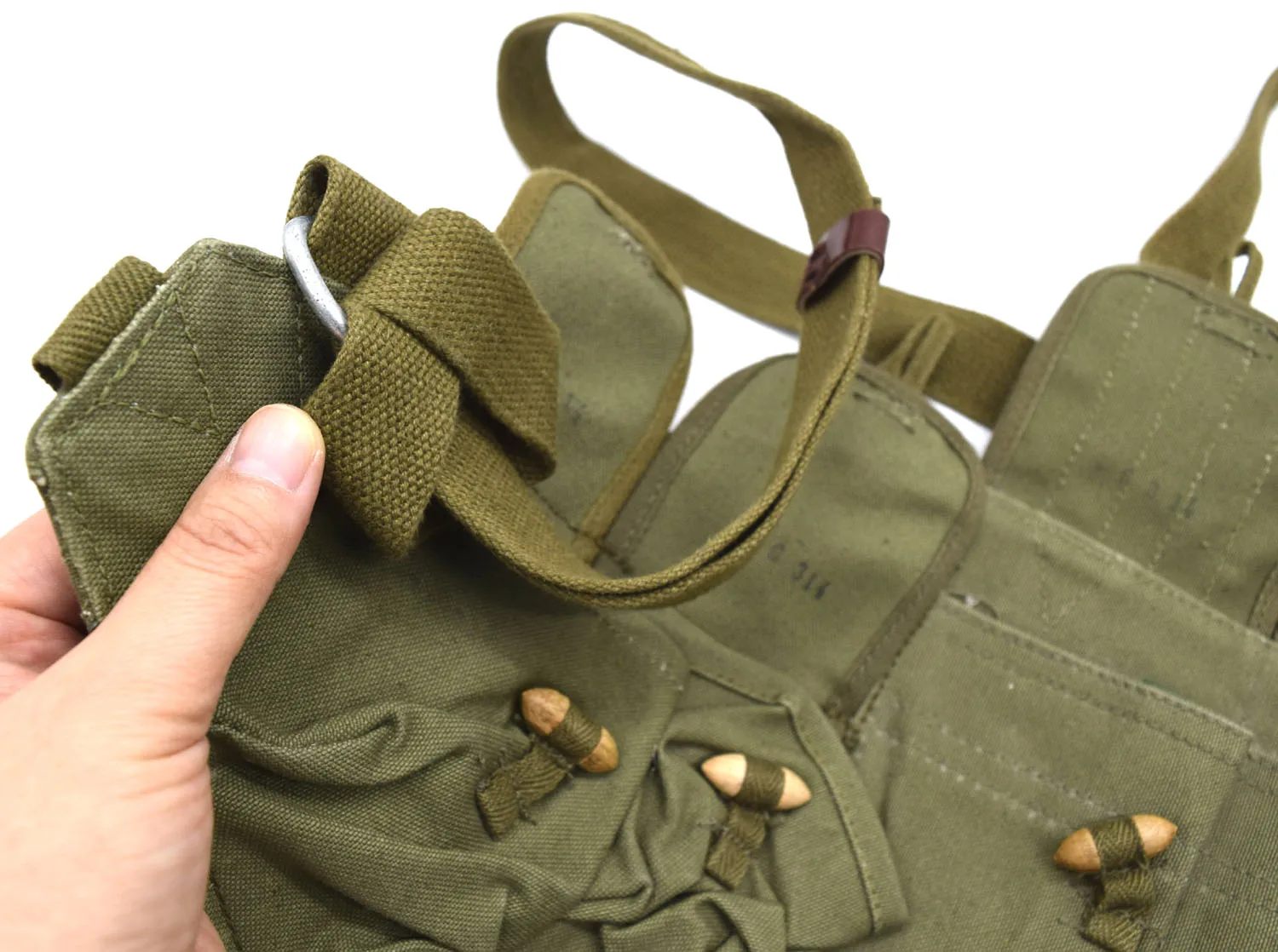 Original Type 56 Chest Rig Surplus - 7 Pockets Military Molle Gear For Magazines & Tools
