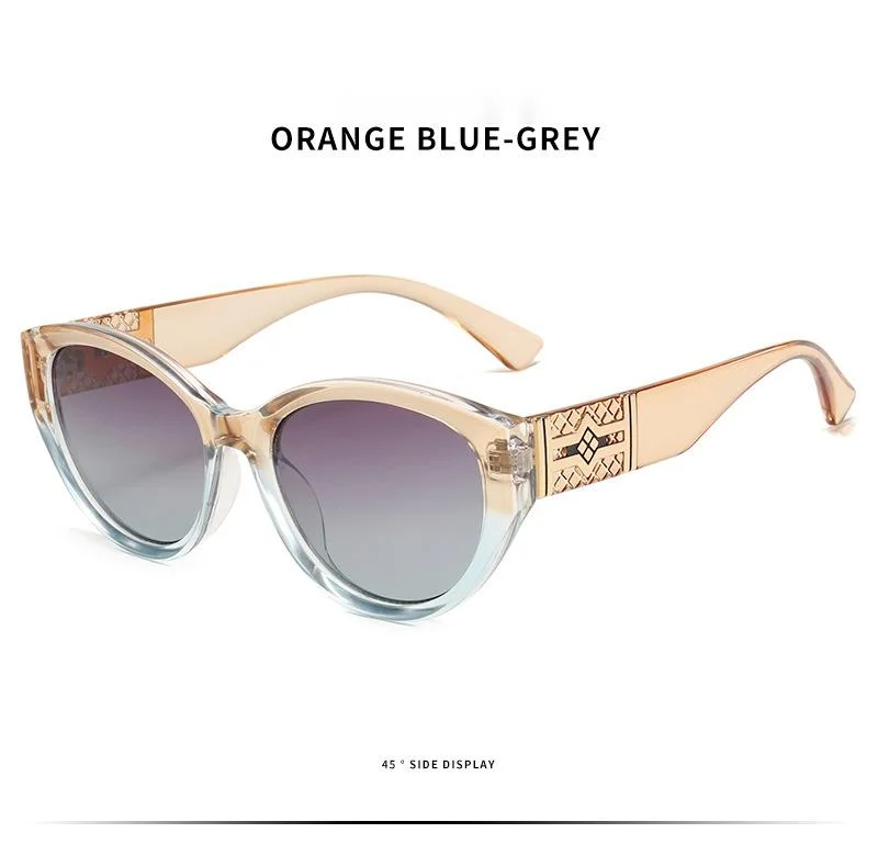 Occhiali da sole donna cat eye alla moda con protezione uv_voghion.com