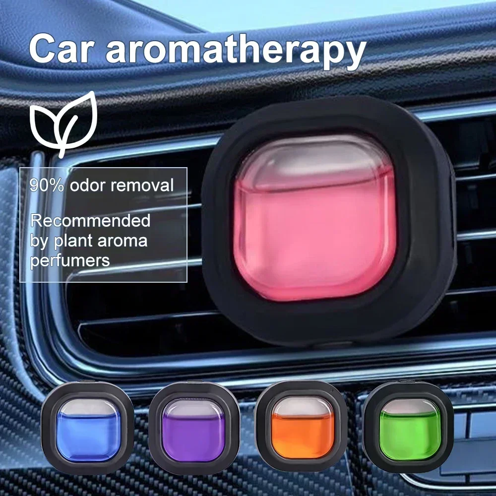 Premium Car Vent Clip Air Freshener Set - Long-Lasting Odor Eliminator, Up to 30 Days