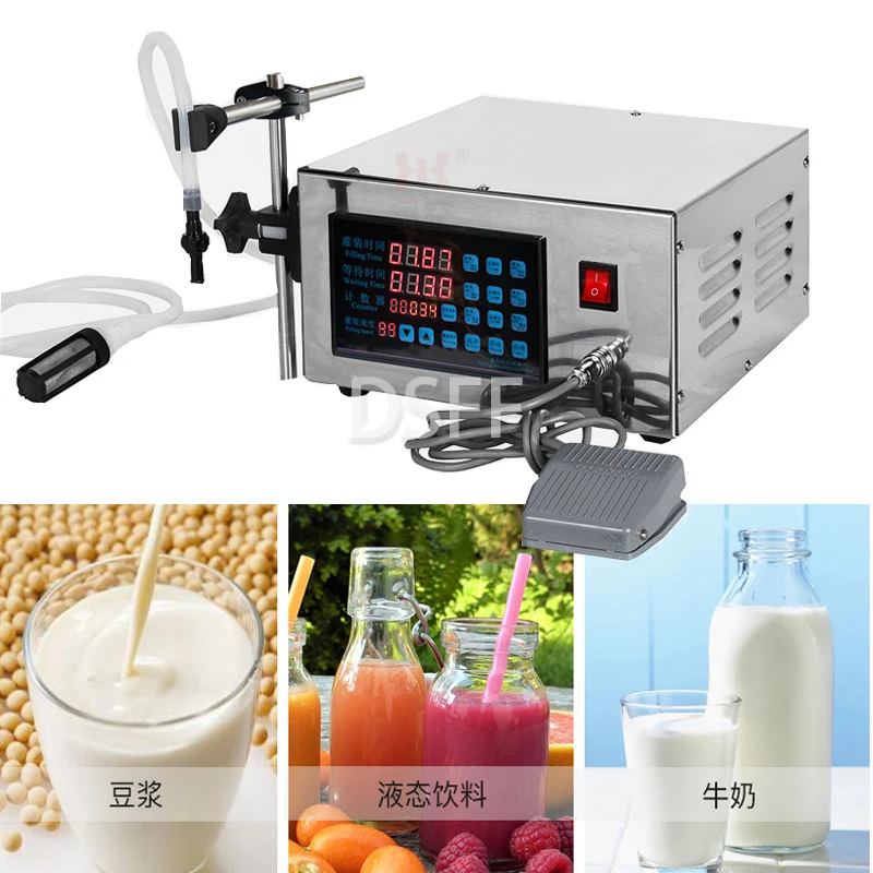 Automatic Desktop Cnc Beverage Oil Filling Machine Milk Washing Detergent Filling Equipment