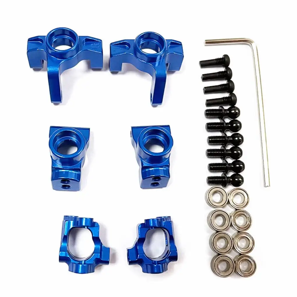 Rcgosfollow Servo Saver Dello Sterzo Completo Servo Saver Completo Per 1/16 Losi Mini-B Mini-T Parti Di Aggiornamento Fuoristrada