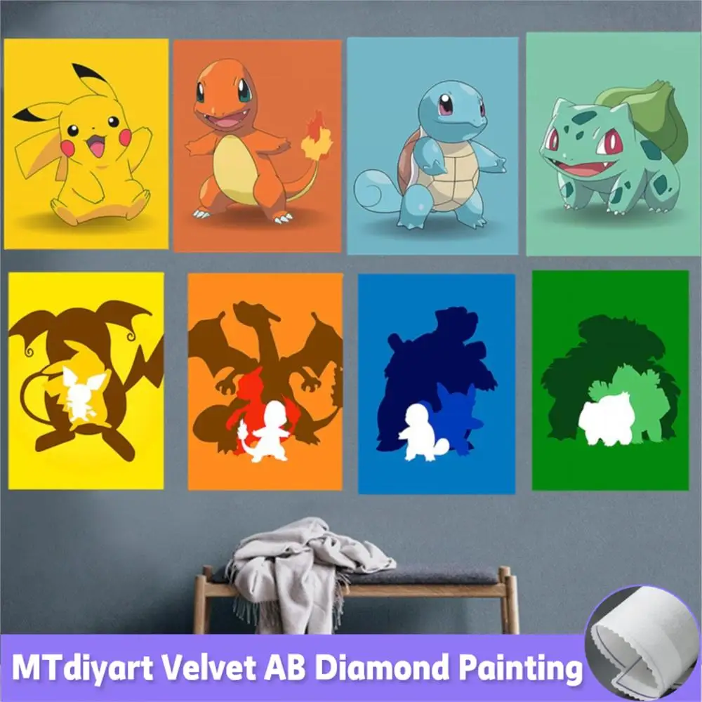 The Bulbasaur Pokemon - 5D Diamond Painting 