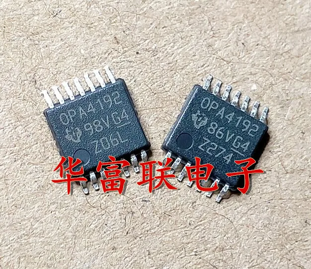 

Free shipping OPA4192IPW,OPA4192 TSSOP-14 10PCS As shown