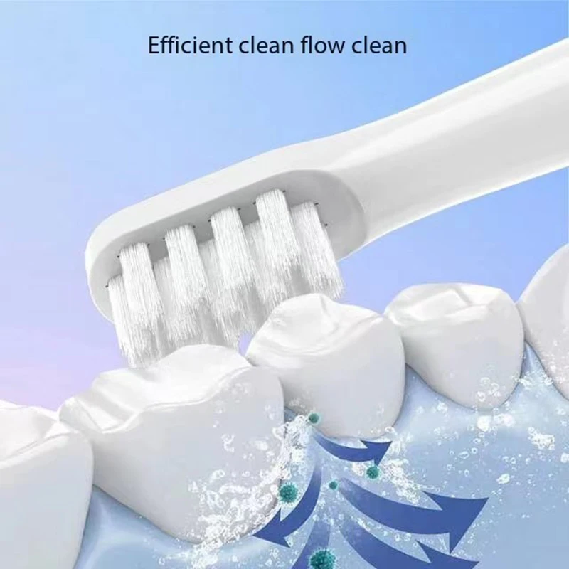 SOOCAS EX3 Replacement Toothbrush Heads For SO WHITE EX3 Electric Toothbrush DuPont Soft Bristles T100 Replace Brush Head Nozzle 5