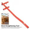 Portable Deck Straightening Tool Wear Resistant High Strength Deck Straightener Woodworking Tool 6