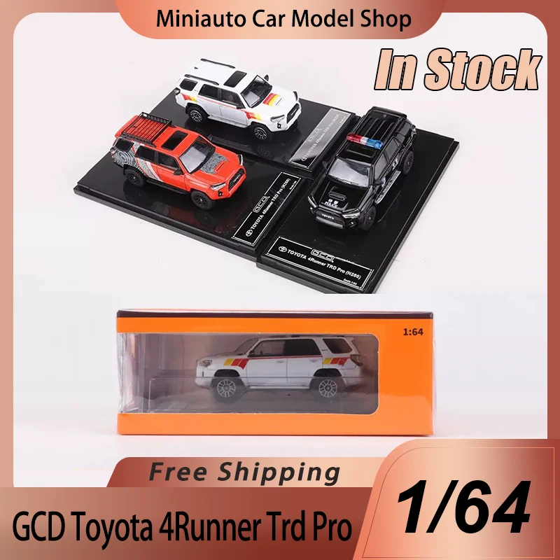 New In Stock Gcd 1:64 Toyota 4runner Trd Pro Alloy Miniature