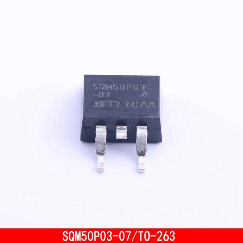 1-5PCS SQM50P03-07 TO-263 P channel of field effect transistor MOSFET In Stock 5pcs new aod484 aod4186 aod4187 aod4189 aod4191 aod4191l aod4286 n channel mosfet field effect tube chip to 252