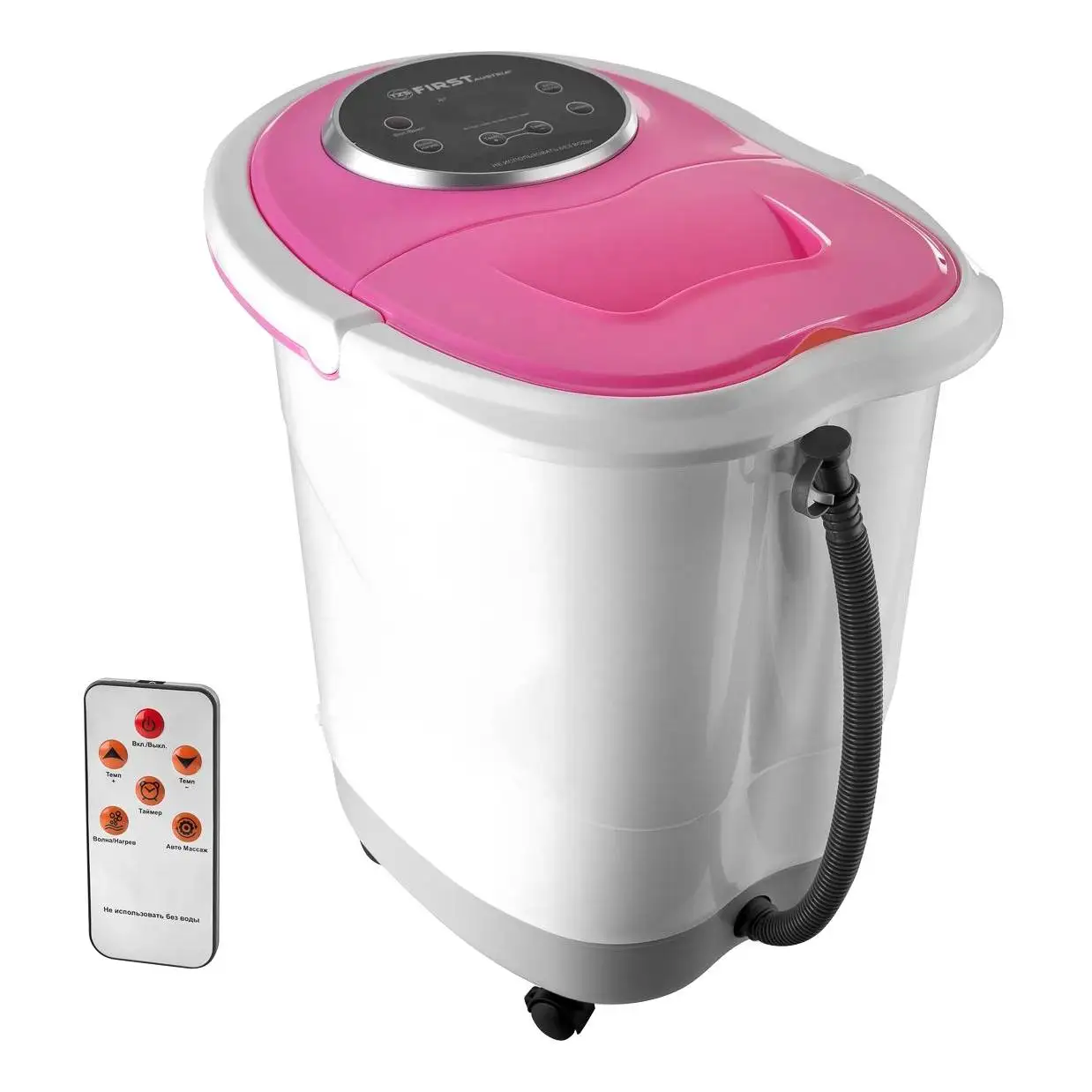 Massage bath for feet first fa-8115-2 White (2 modes remote control power 1000 W timer temperature maintenance) | Обустройство дома