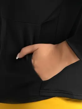 جاكيت تخسيس خارجي بغطاء رأس ، بدلة يوغا ، ملابس رياضية للياقة البدنية والجري ، توب فضفاض 4