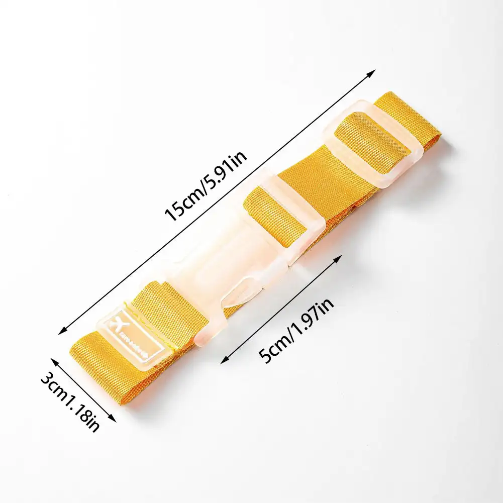Adjustable Nylon Luggage Straps with Metal Spring Clip