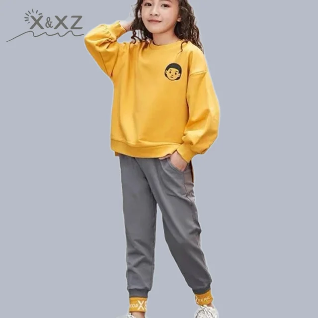 2pcs Children Formal Suits 8 10 year Girls Clothes Size 10 11 12 Kids  Clothes Set Fashion Teen Girls Tracksuits Autumn Spring - AliExpress