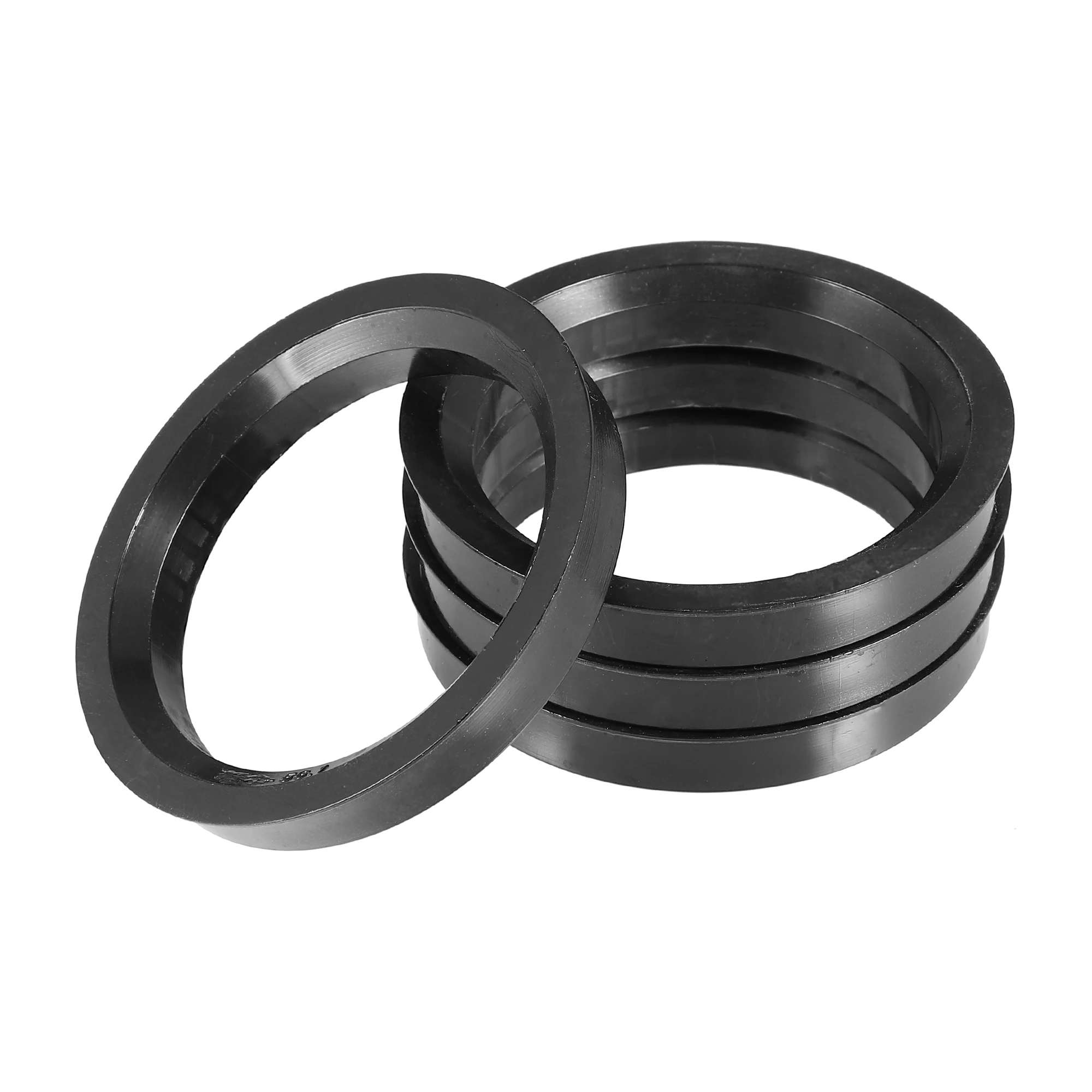 UXCELL 4Pcs 70.1mm to 54.1mm 56.6mm 57.1mm 60.1mm 63.5mm 65.1mm 66.1mm 67.1mm Car Tire Centering Hub Centric Rings Wheel 5