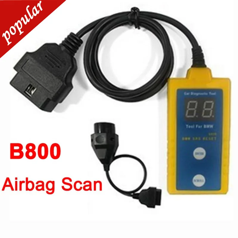 Più Nuovo Airbag Srs Reset Scanner B800 Obd Strumento Diagnostico Auto Veicolo Airbag Strumento Di Riparazione Elettronica Per Auto Drop Shipping Lr10