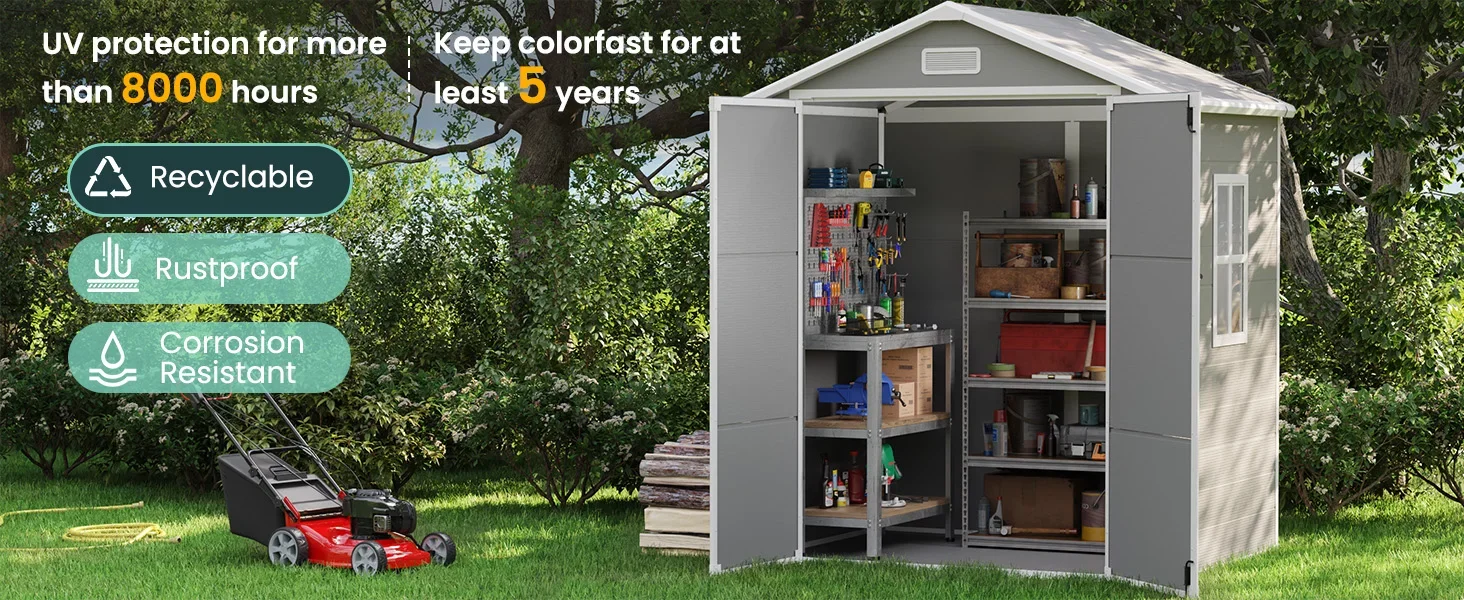plastic shed