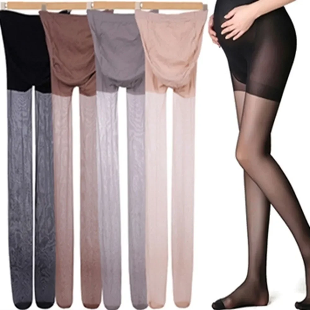 Maternity Leggings Women Leggings Pregnancy Pants Pantyhose Silk Stockings