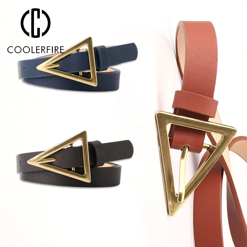 BeltsforWomenCasualThinSkinnyFashionLuxuryBrandDesignerWomen