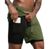Summer Men Jogger Gym Shorts Men Casual Fitness Workout Running Shorts Quick-drying Men's Sports Shorts 2